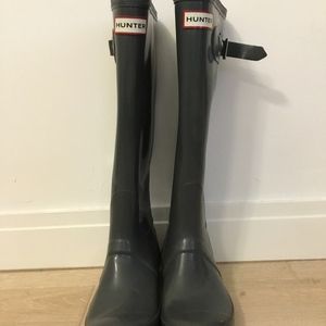Hunter Original Tall Rain Boot perfect condition!